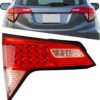 Inner Tail Light for Honda HRV 2016 2017 2018, Brake Taillight Assembly Rear Lamp Replacement for 34155-T7S-A01 and 34155T7SA01, Driver Left Inner Side
